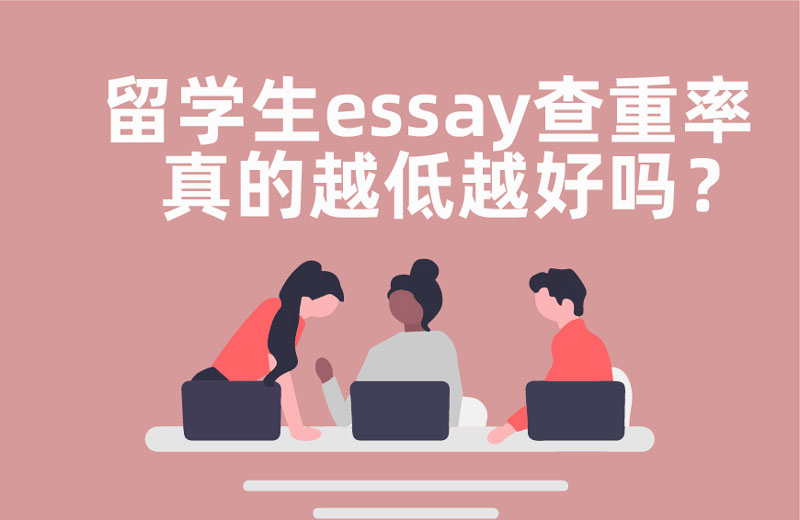 留学生essay查重率真的越低越好吗