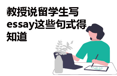 留学生essay的高分句式