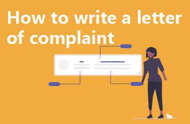 How to write a letter of complaint