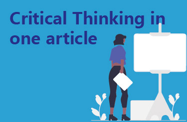 Critical Thinking in one article