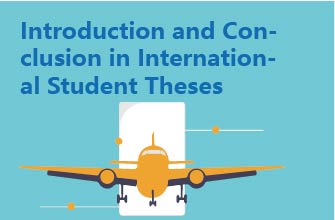 Introduction and Conclusion in International Student Theses