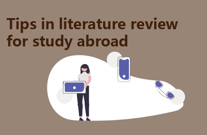 Tips in literature review for study abroad