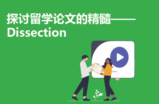 探讨留学论文的精髓——Dissection