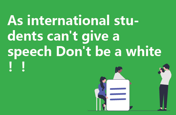 As 🇬🇧 international students can't give a speech Don't be a white ‼️