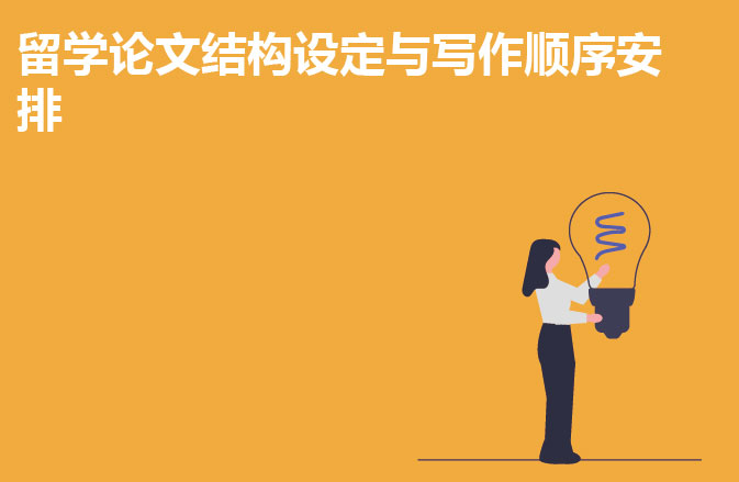 留学论文结构设定与写作顺序安排