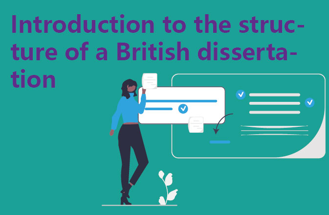 Introduction to the structure of a British dissertation