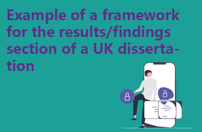 Example of a framework for the results/findings section of a UK dissertation